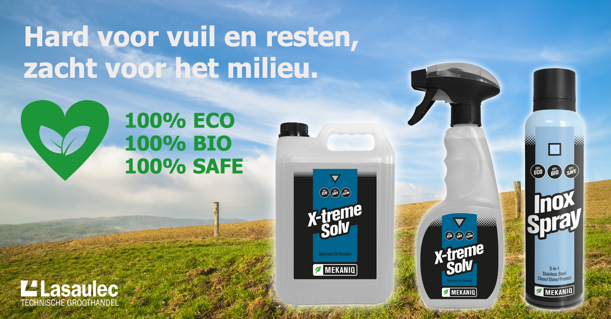 ecologische schoonmaakmiddelen